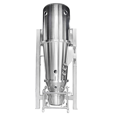 2500kg/h vertikale Flüssigkeitsgranulator-Trockner-Dampfheizung